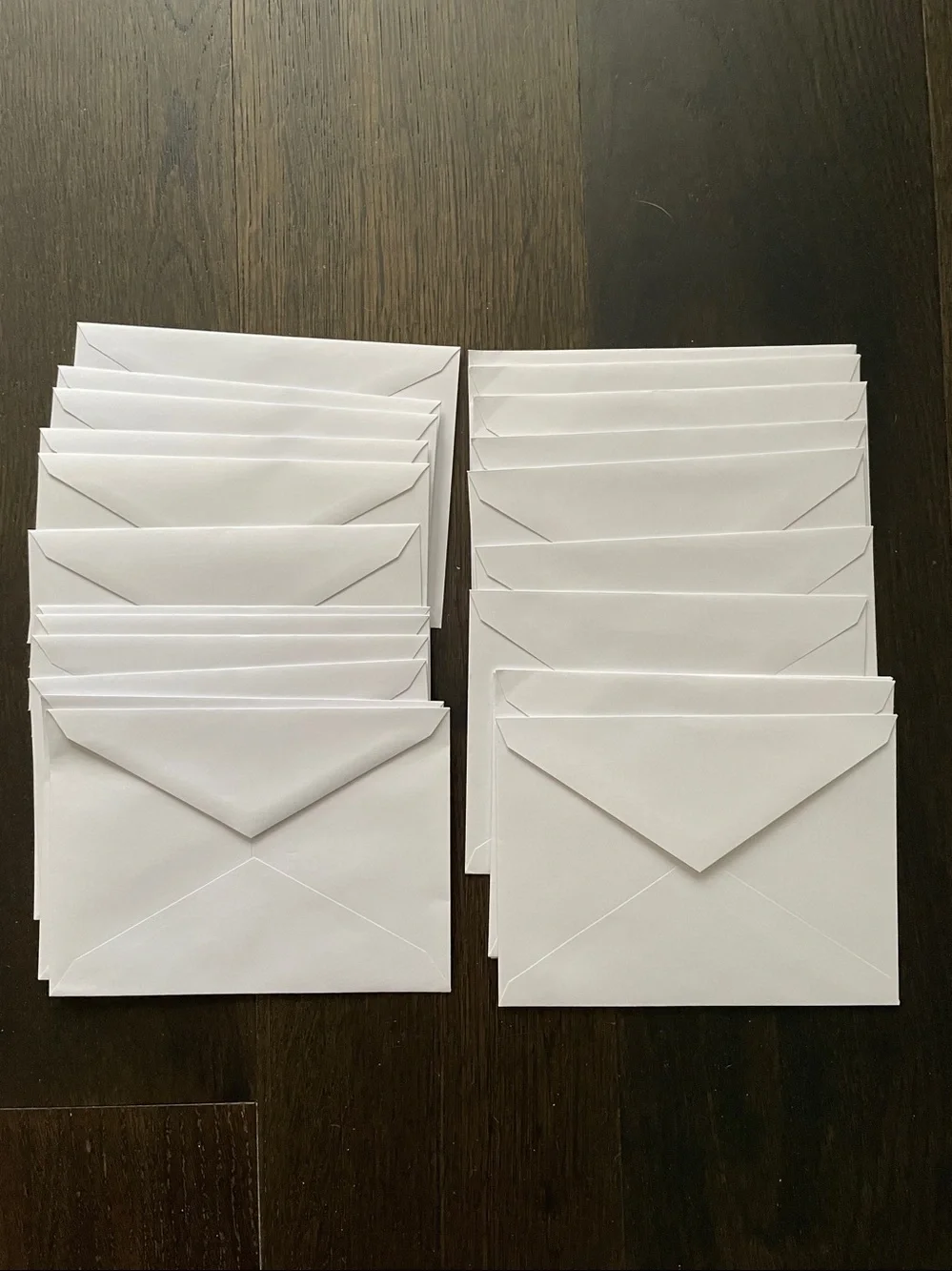 White Envelopes (24 total)